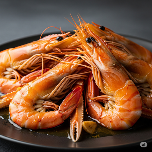 Camarones al Pil Pil con Cabeza y Cáscara: Una Experiencia Gourmet