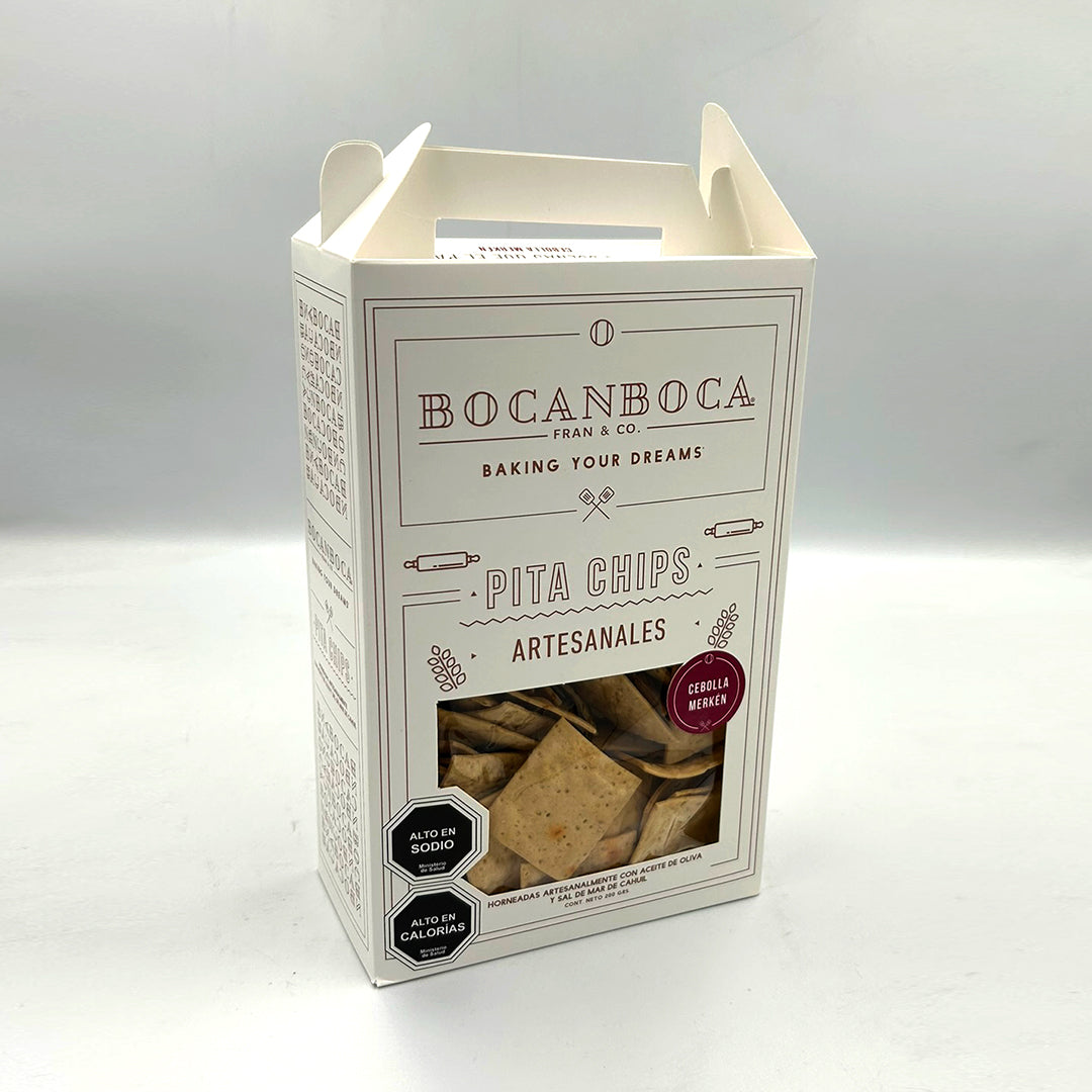 Crackers Cebolla Merken 200g | BOCANBOCA