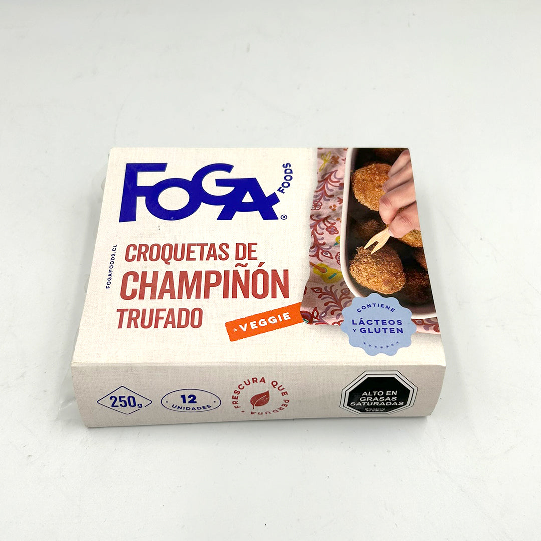 Croquetas de Champiñon Trufa 12 Unidades| FOGA