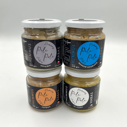 Hummus de Habas Merken Ahumado 220 grs | PILI POLI