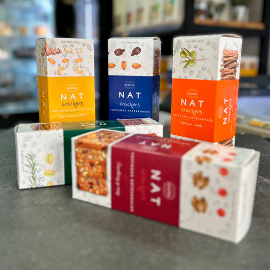 Crackers Aceitunas verde 160 | NAT CRAKERS