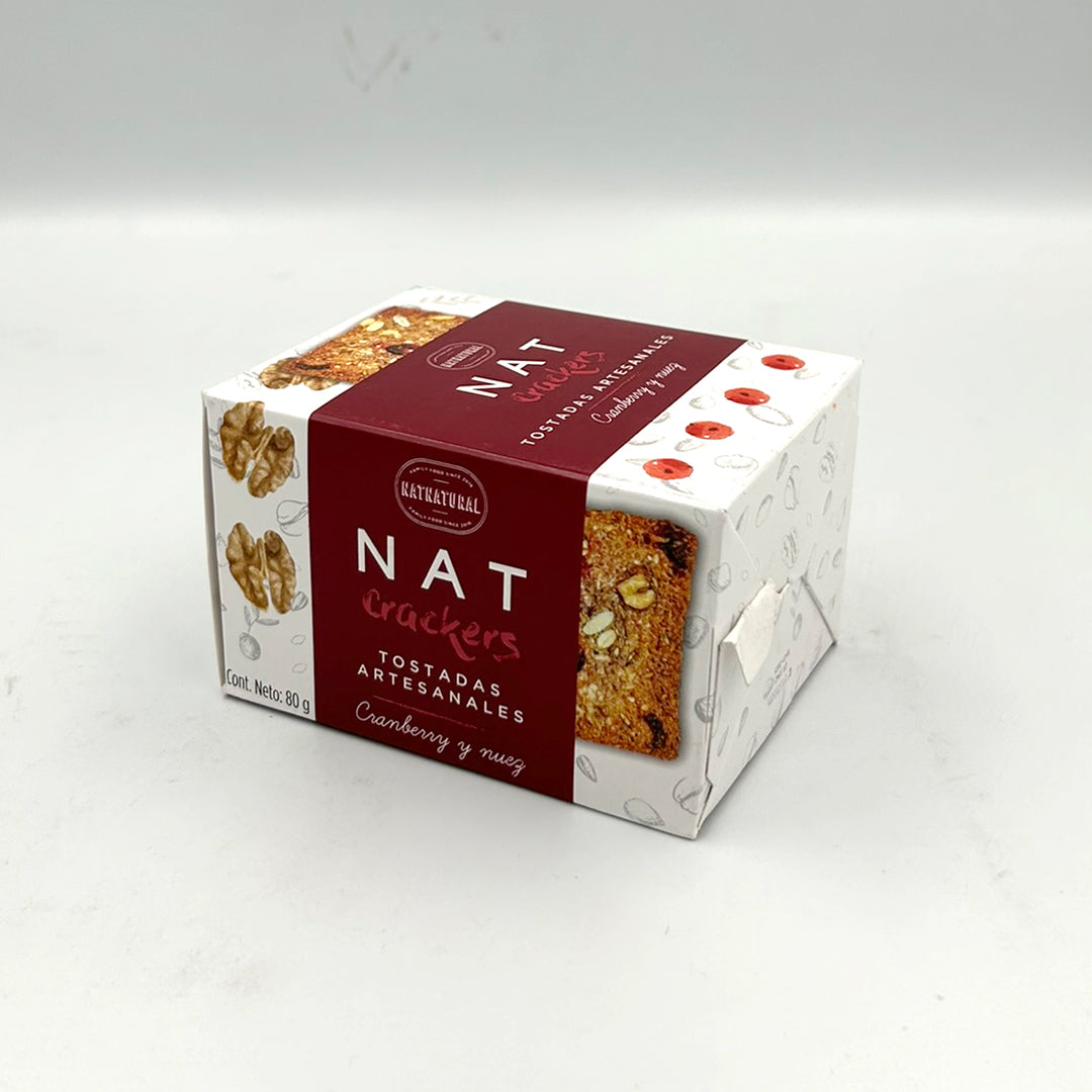Crackers Camberry nuez 80 | NAT CRAKERS