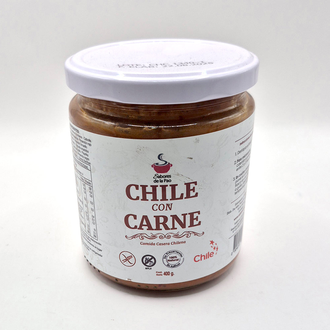 Chile con carne 400 grs. | SABORES DE LA PAO