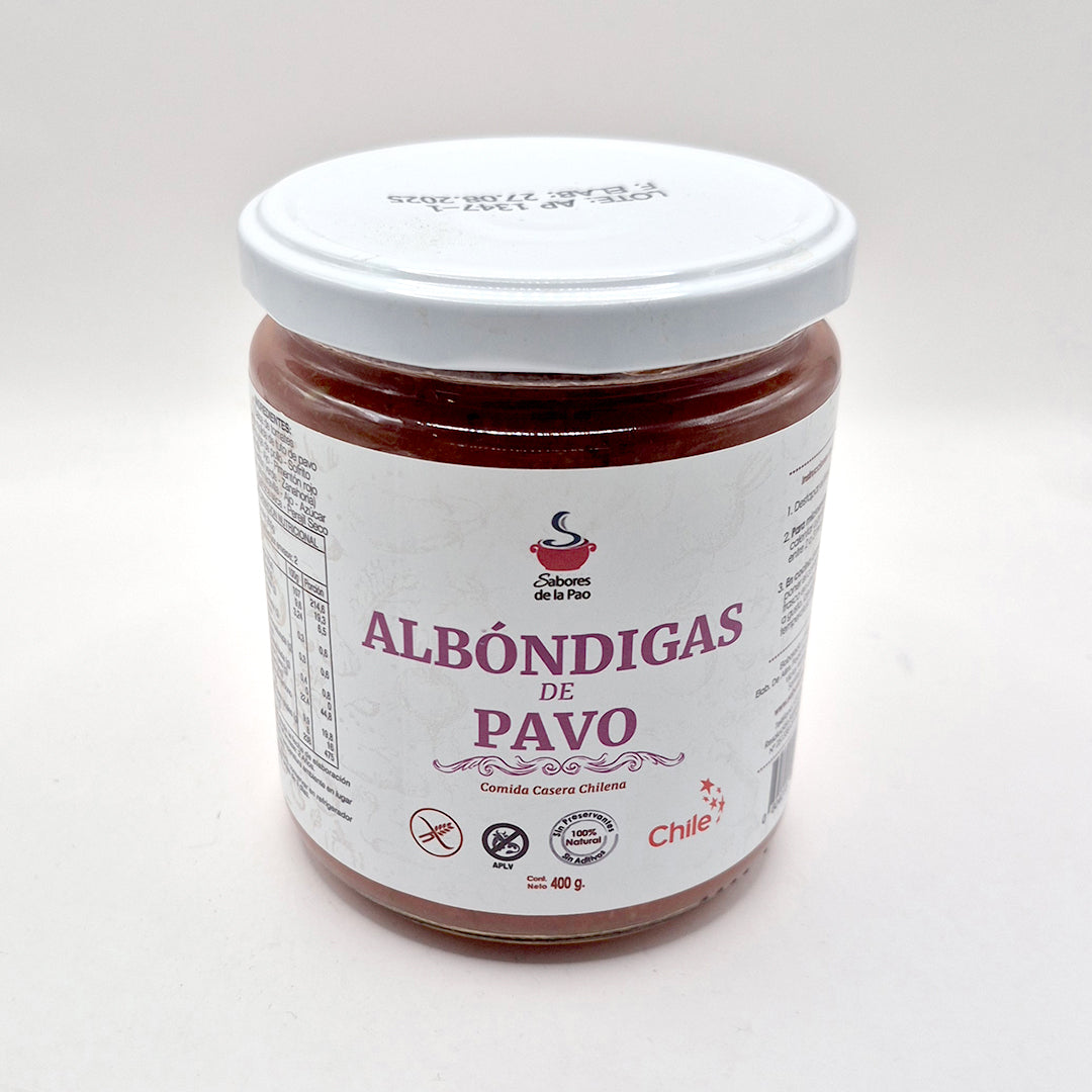 Albondigas de Pavo 400 grs. | SABORES DE LA PAO