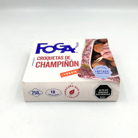 Croquetas de Champiñon 12 Unidades | FOGA