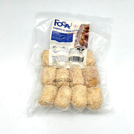 Croquetas Jamón Serrano 12 Unidades | FOGA