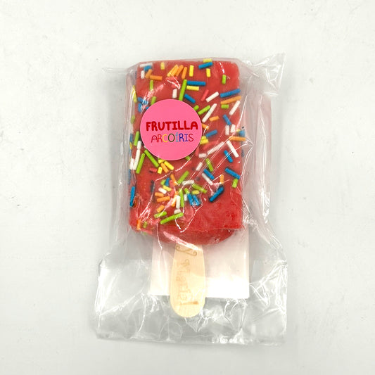 Helado Paleta Frutilla Arcoiris 1 Unidad | AY MARIA