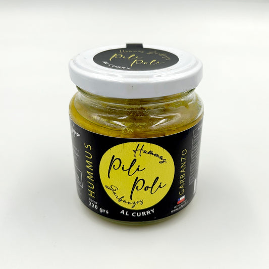 Hummus de Garbanzos Curry 220 grs | PILI POLI