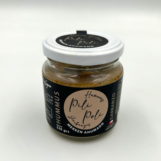 Hummus de Garbanzos Merken Ahumado 220 grs | PILI POLI