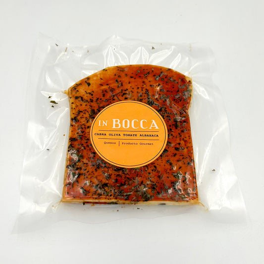 Queso Cabra Oliva Tomate Albahaca 150 grs | INBOCCA