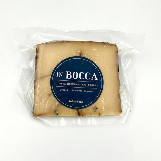 Queso Oveja Madurado Ajo negro 150 gr | INBOCCA