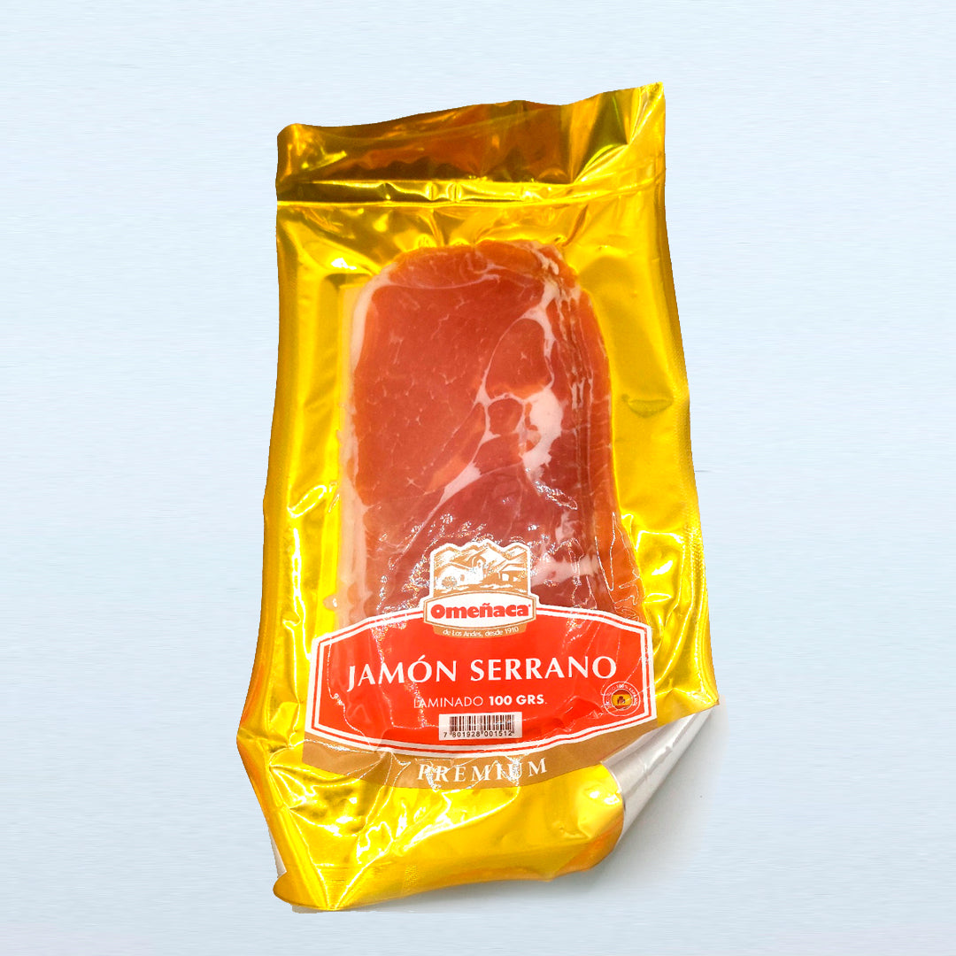 Jamón Serrano 100 grs | OMEÑACA