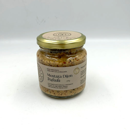 Mostaza Dijon Trufada 220 Grs |TRUFAS ARAUCANIA