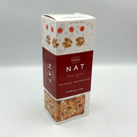 Crackers Camberry nuez 160  | NAT CRAKERS