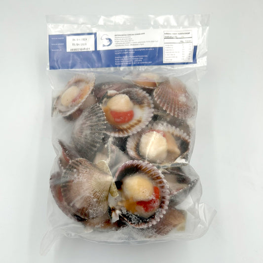 Ostiones en Media Concha 1 kg | OCEANO