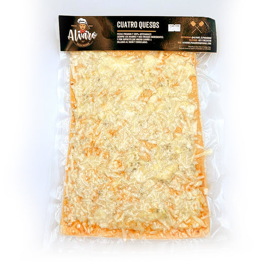 Pizza a la piedra 4 Quesos 1 Unidad | ALONSO