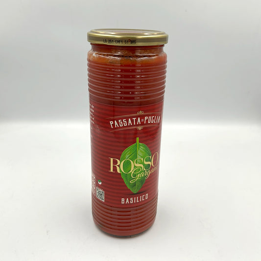 Salsa Tomate Albahaca 690 grs | ROSSO GARGANO