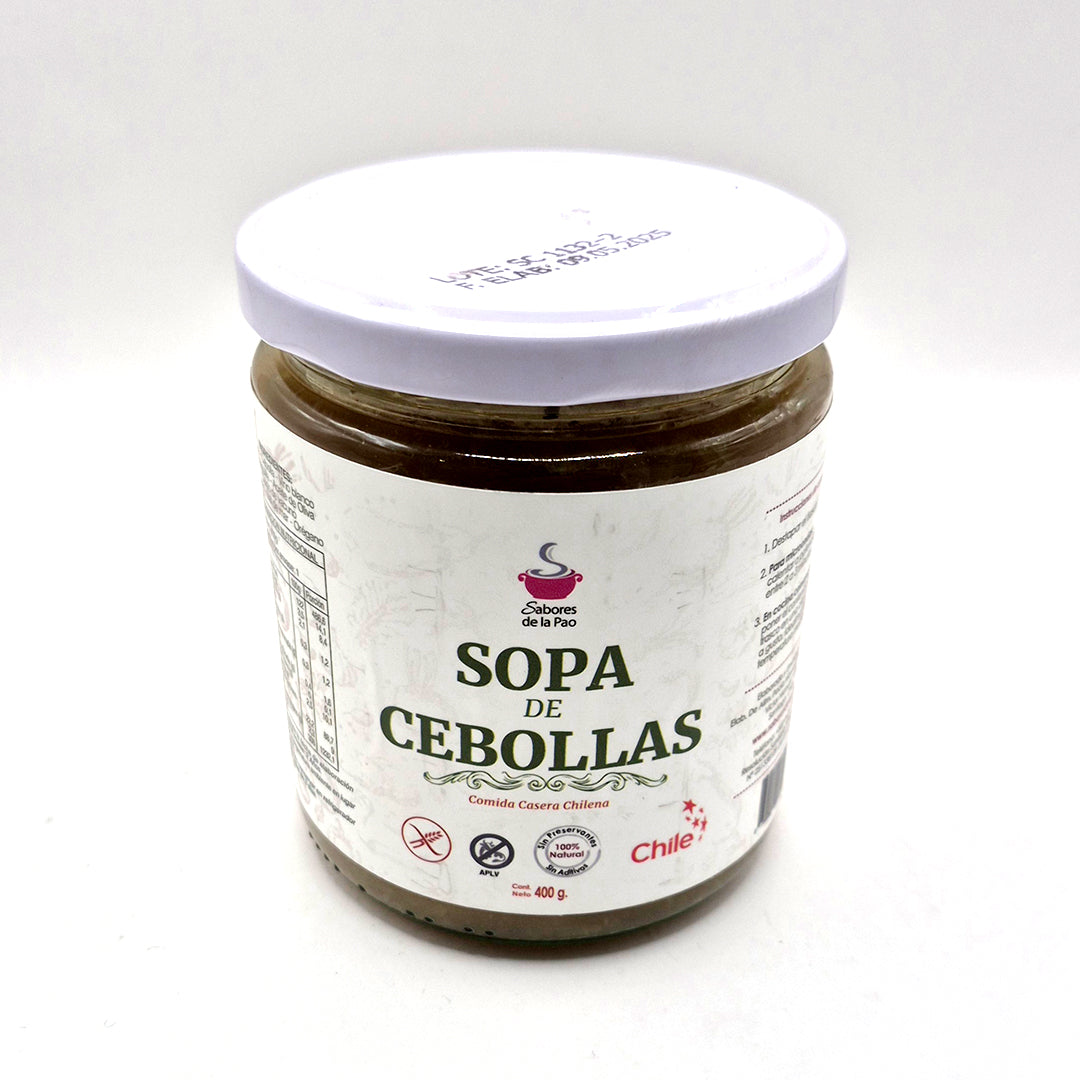 Sopa Cebolla 400 grs. | SABORES DE LA PAO