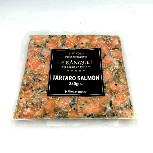 Tártaro de Salmón 230 grs | LE BANQUET